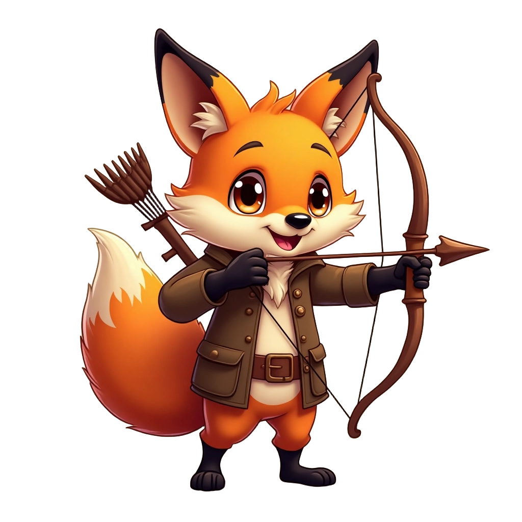 Adventurous Archer Fox